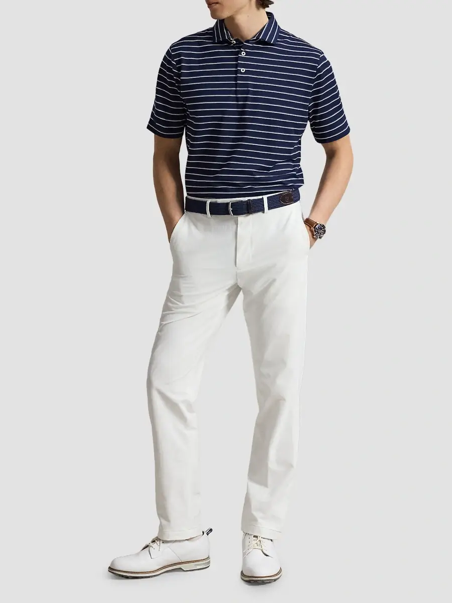 RLX Ralph Lauren Men's Classic-Fit Performance Polo Shirt | Thumbnail 2
