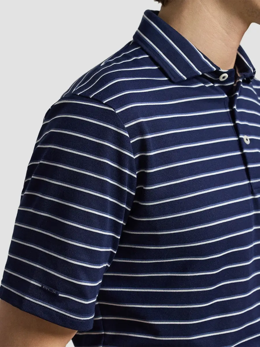 RLX Ralph Lauren Men's Classic-Fit Performance Polo Shirt | Thumbnail 5