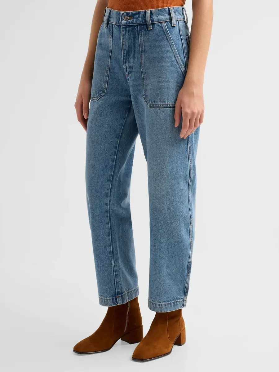 Frame Women's The Ranger Denim Pants | Thumbnail 4 Frame Women's The Ranger Denim Pants | Thumbnail 4