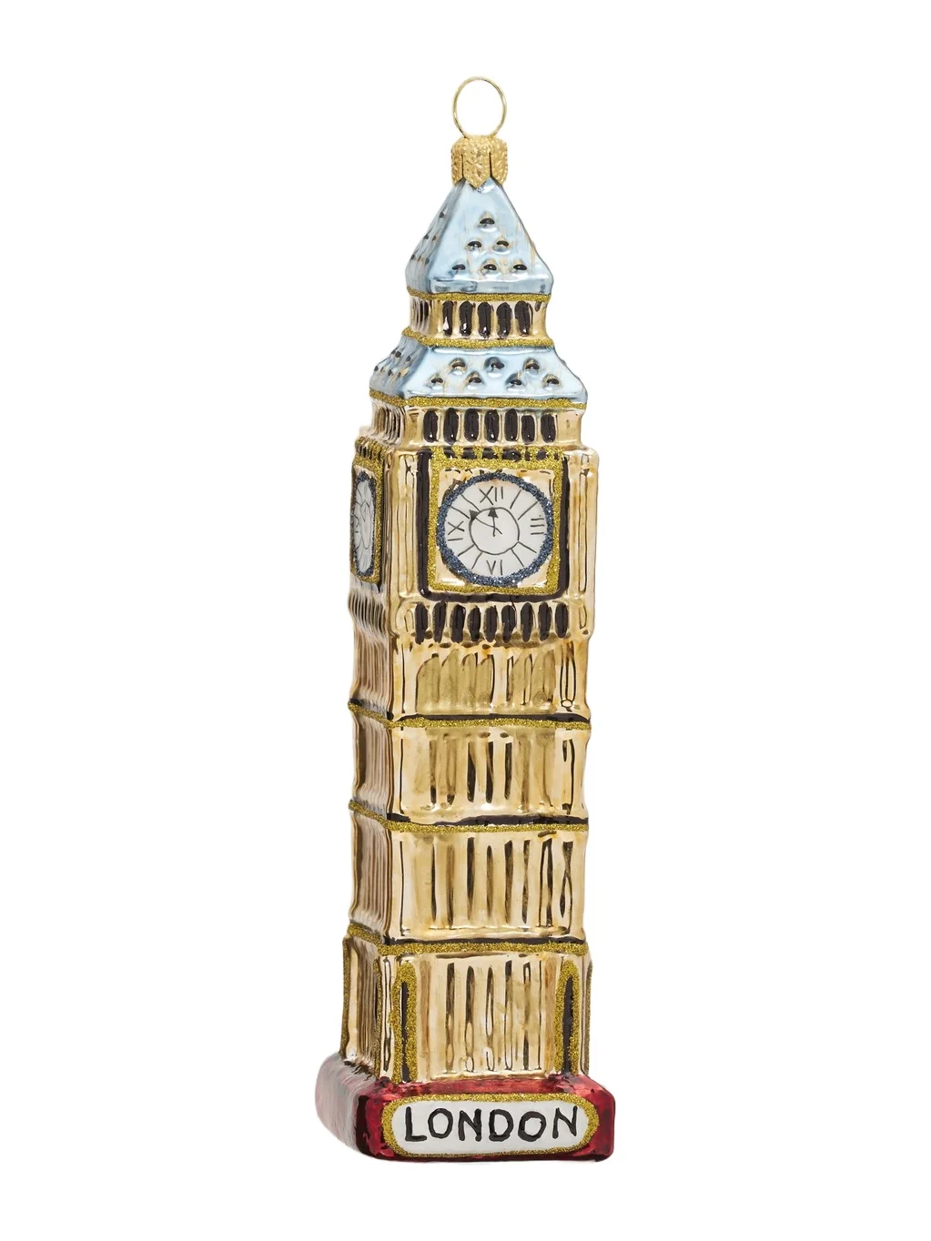 Exclusively Ours Big Ben Glass Ornament