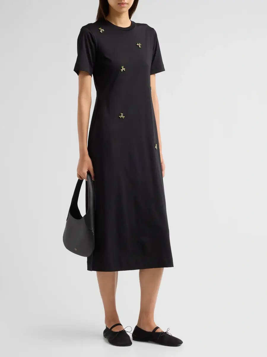 Simone Rocha Women's Embellished Easy T-Shirt Dress | Thumbnail 4 Simone Rocha Women's Embellished Easy T-Shirt Dress | Thumbnail 4