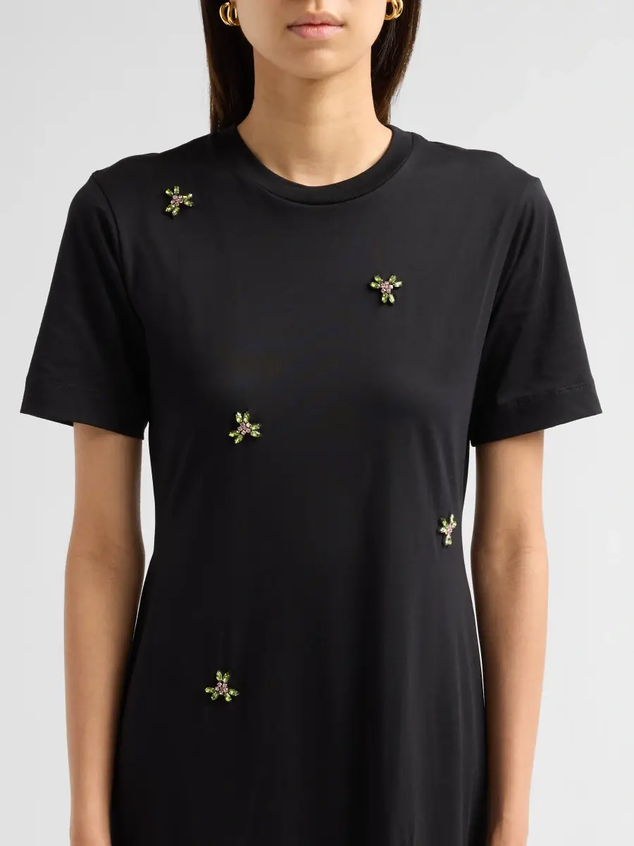 Simone Rocha Women's Embellished Easy T-Shirt Dress | Thumbnail 5 Simone Rocha Women's Embellished Easy T-Shirt Dress | Thumbnail 5