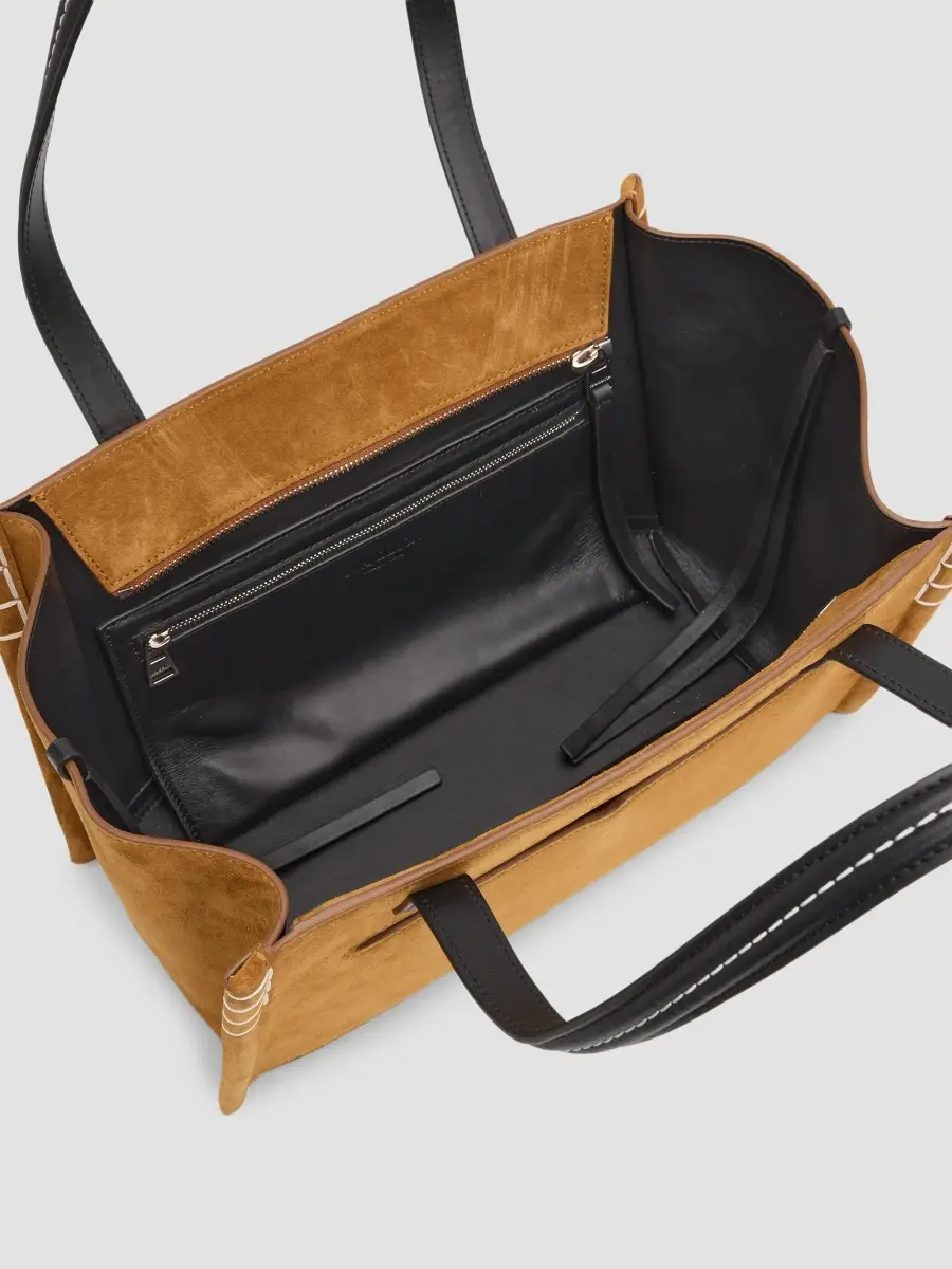 JW Anderson Women's Elongated Suede Tote Bag | Thumbnail 4 JW Anderson Women's Elongated Suede Tote Bag | Thumbnail 4