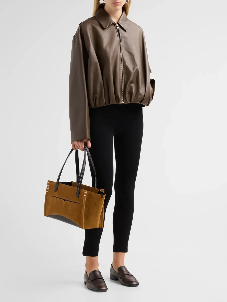 JW Anderson Women's Elongated Suede Tote Bag | Thumbnail 5 JW Anderson Women's Elongated Suede Tote Bag | Thumbnail 5