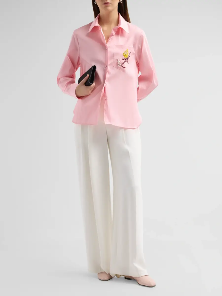 Aknvas Women's Corey Floral-Embroidered Shirt | Thumbnail 2 Aknvas Women's Corey Floral-Embroidered Shirt | Thumbnail 2