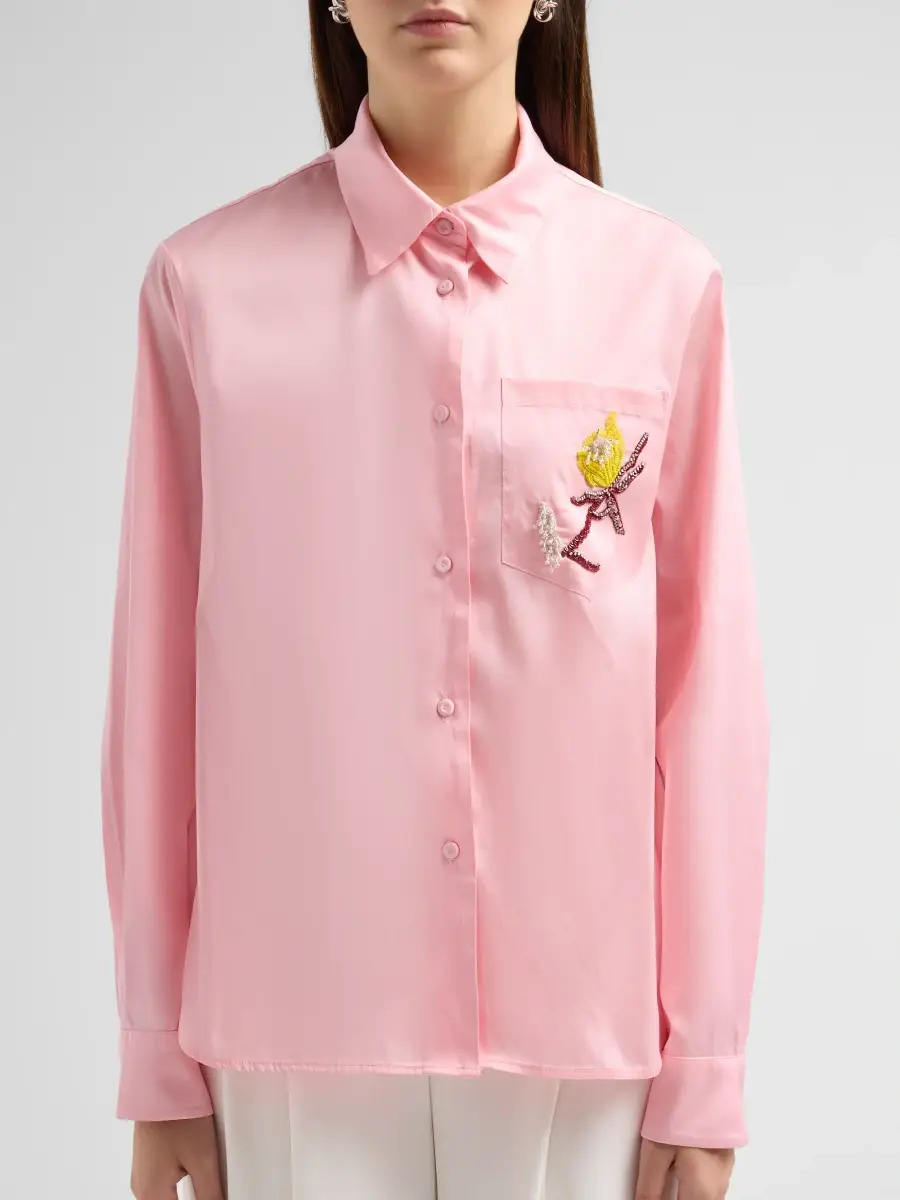 Aknvas Women's Corey Floral-Embroidered Shirt | Thumbnail 5 Aknvas Women's Corey Floral-Embroidered Shirt | Thumbnail 5