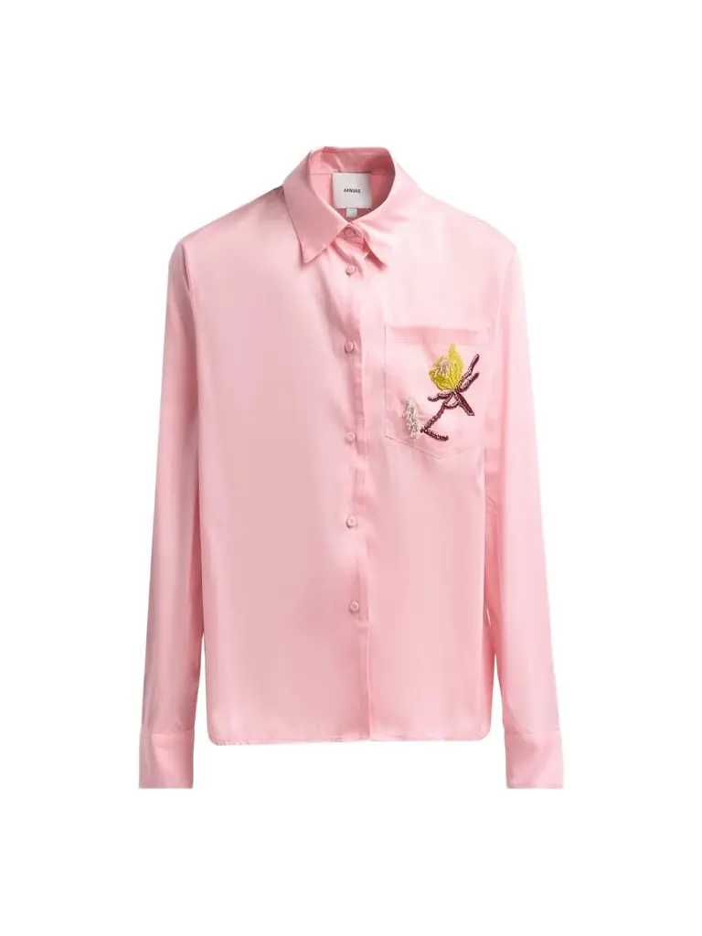 Women's Corey Floral-Embroidered Shirt