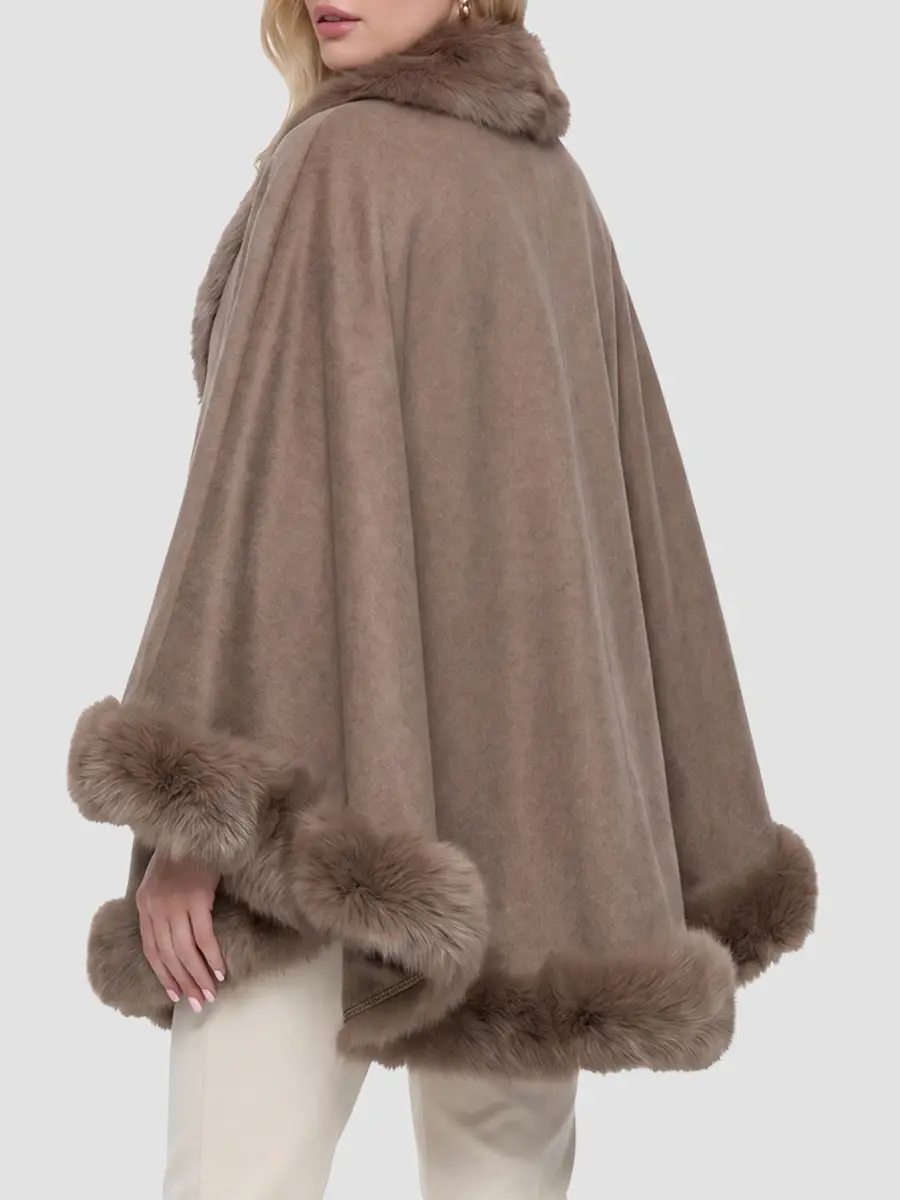Gorski Women's Select Cashmere Cape | Thumbnail 4 Gorski Women's Select Cashmere Cape | Thumbnail 4