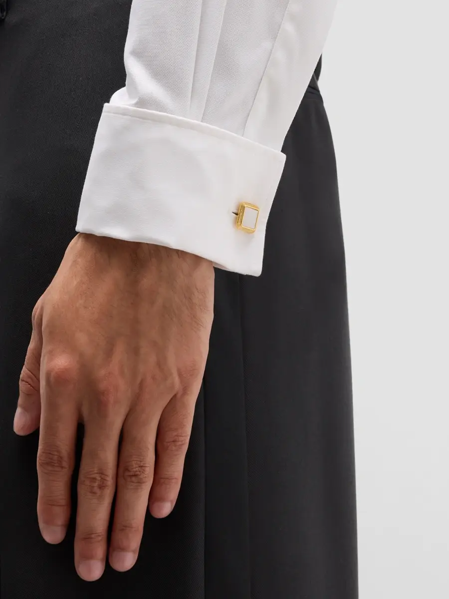Tateossian Men's Mother-Of-Pearl Cufflinks | Thumbnail 2