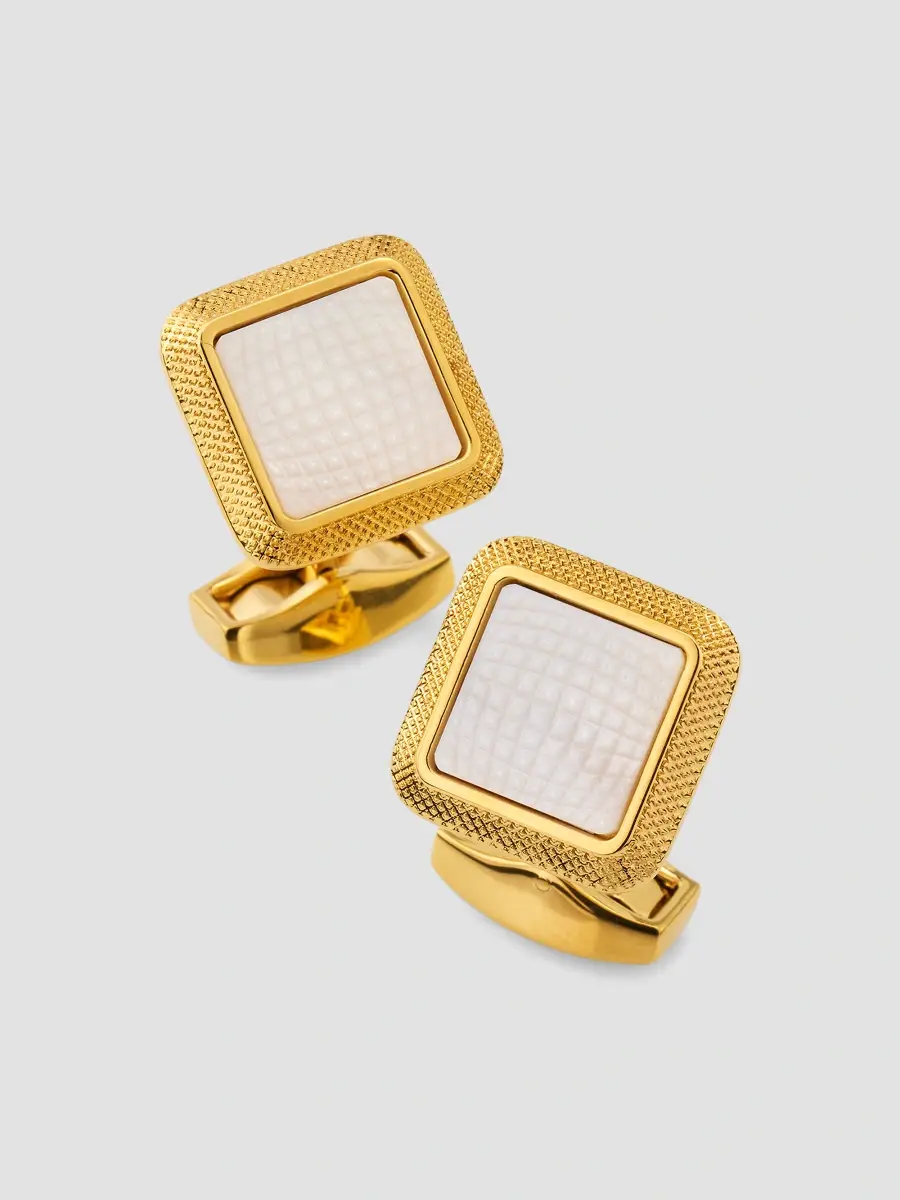Tateossian Men's Mother-Of-Pearl Cufflinks | Thumbnail 3