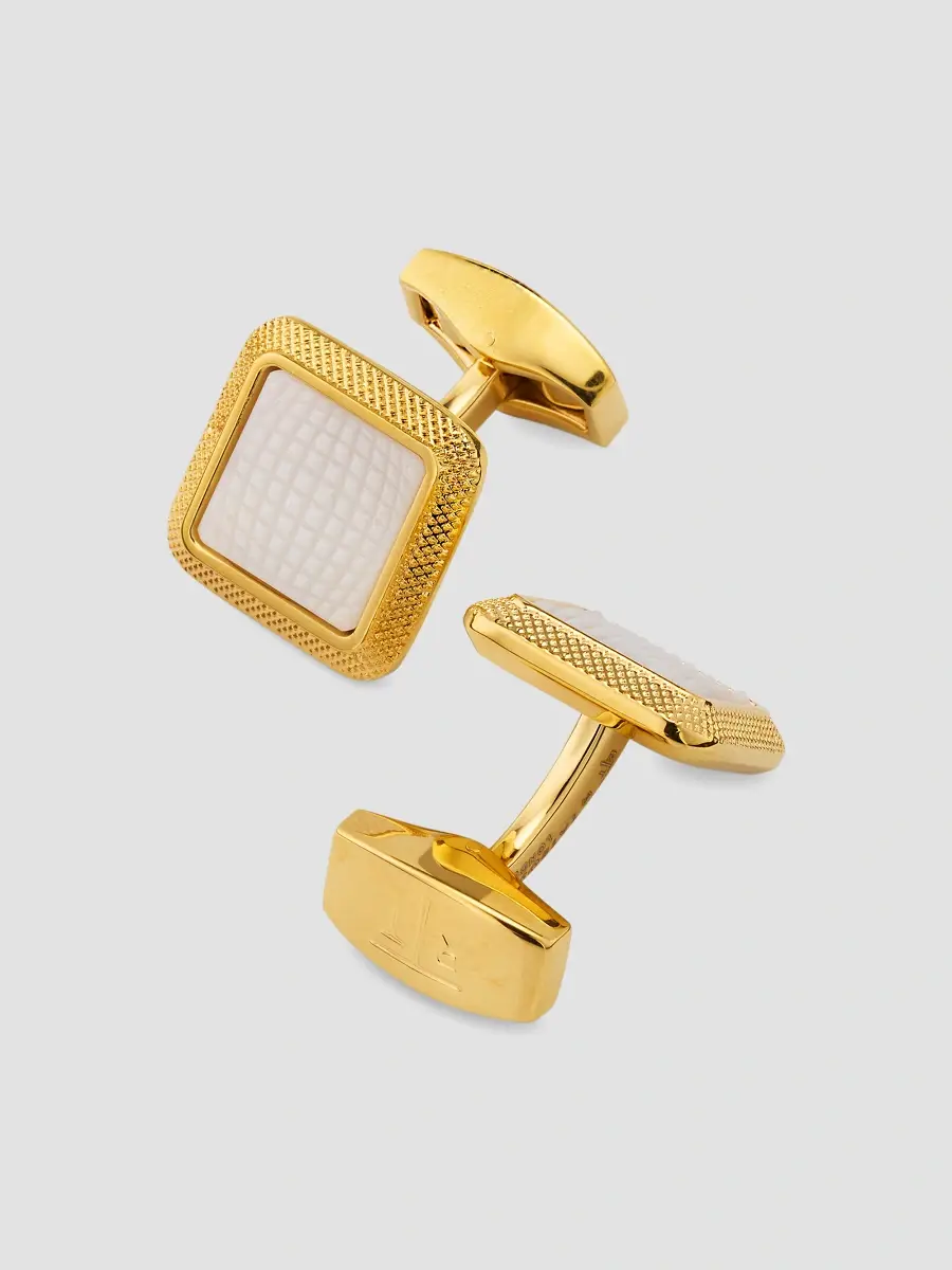 Tateossian Men's Mother-Of-Pearl Cufflinks | Thumbnail 4