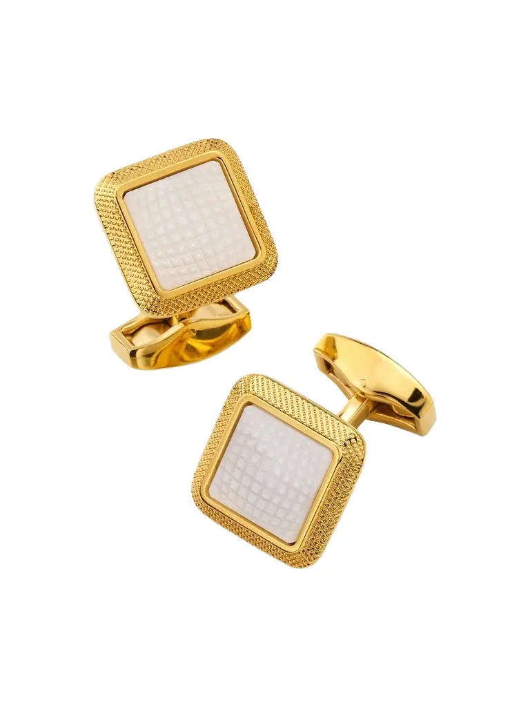 Tateossian Men's Mother-Of-Pearl Cufflinks