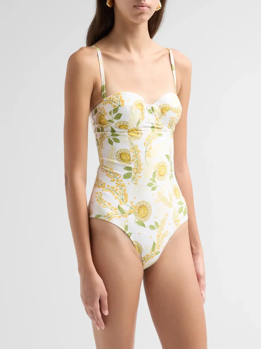 VERANDAH Women's Bejewelled Corset One-Piece Swimsuit | Thumbnail 4