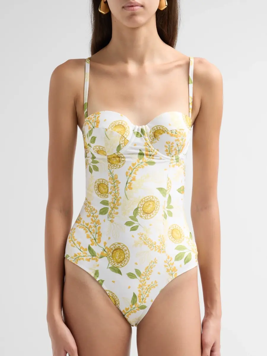 VERANDAH Women's Bejewelled Corset One-Piece Swimsuit | Thumbnail 5