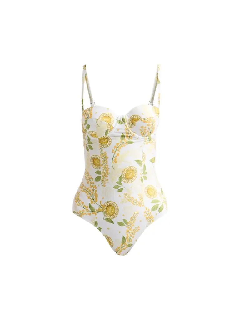 Women's Bejewelled Corset One-Piece Swimsuit Women's Bejewelled Corset One-Piece Swimsuit