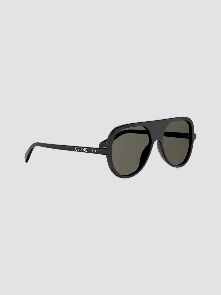 Celine Men's Défilé Pilot Sunglasses