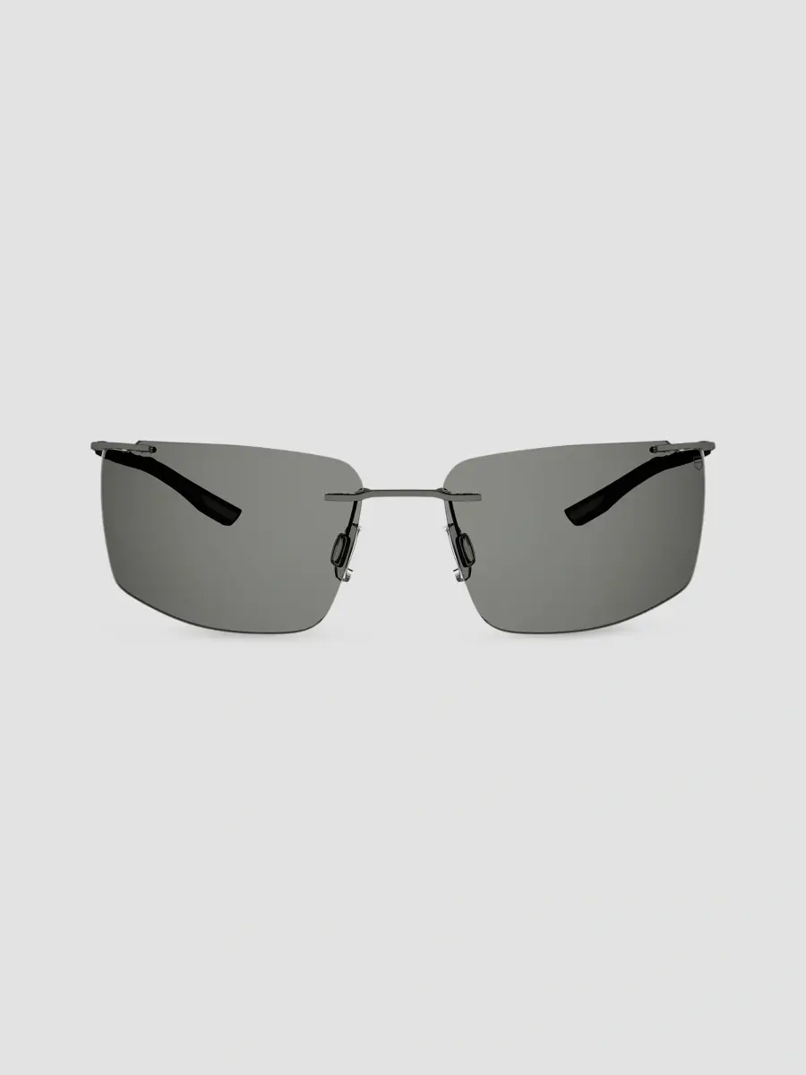 TAG Heuer Men's Flex Rubber 67MM Rectangular Sunglasses | Thumbnail 2