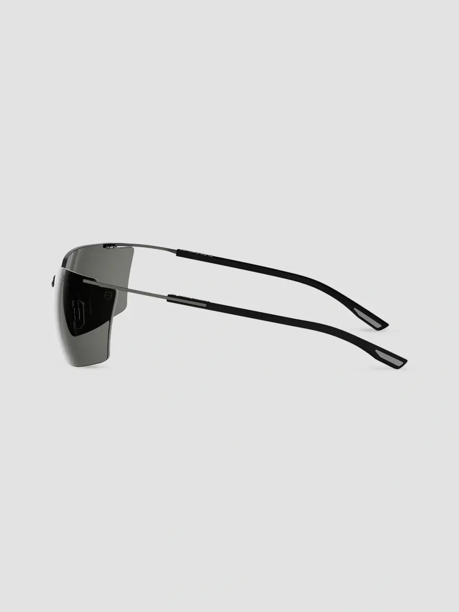 TAG Heuer Men's Flex Rubber 67MM Rectangular Sunglasses | Thumbnail 3