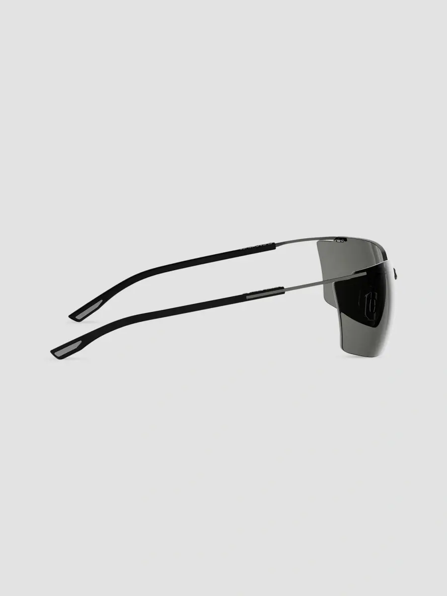 TAG Heuer Men's Flex Rubber 67MM Rectangular Sunglasses | Thumbnail 7