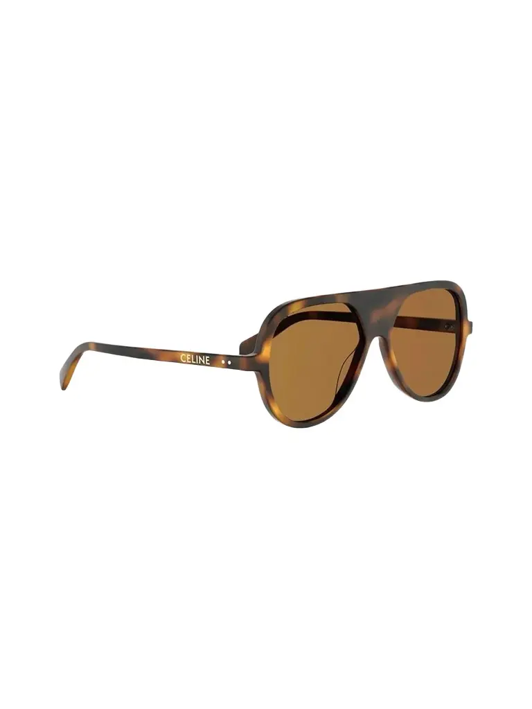 Celine Men's Défilé Pilot Sunglasses
