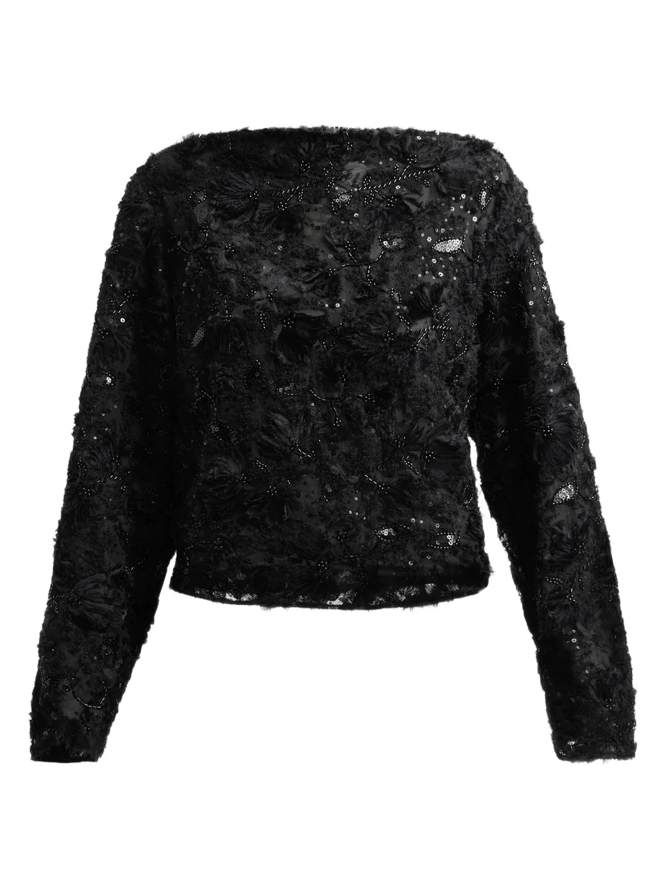 PRABAL GURUNG Women's Embellished Organza Blouse