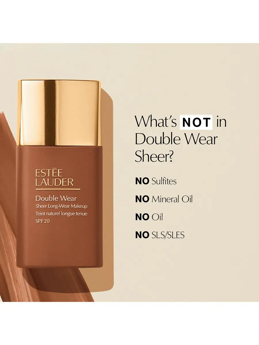 Estée Lauder Women's Double Wear Sheer Long-Wear SPF 19 Foundation | Thumbnail 9 Estée Lauder Women's Double Wear Sheer Long-Wear SPF 19 Foundation | Thumbnail 9