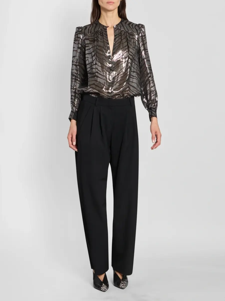 Isabel Marant Women's Lyda Wool Pants | Thumbnail 2 Isabel Marant Women's Lyda Wool Pants | Thumbnail 2