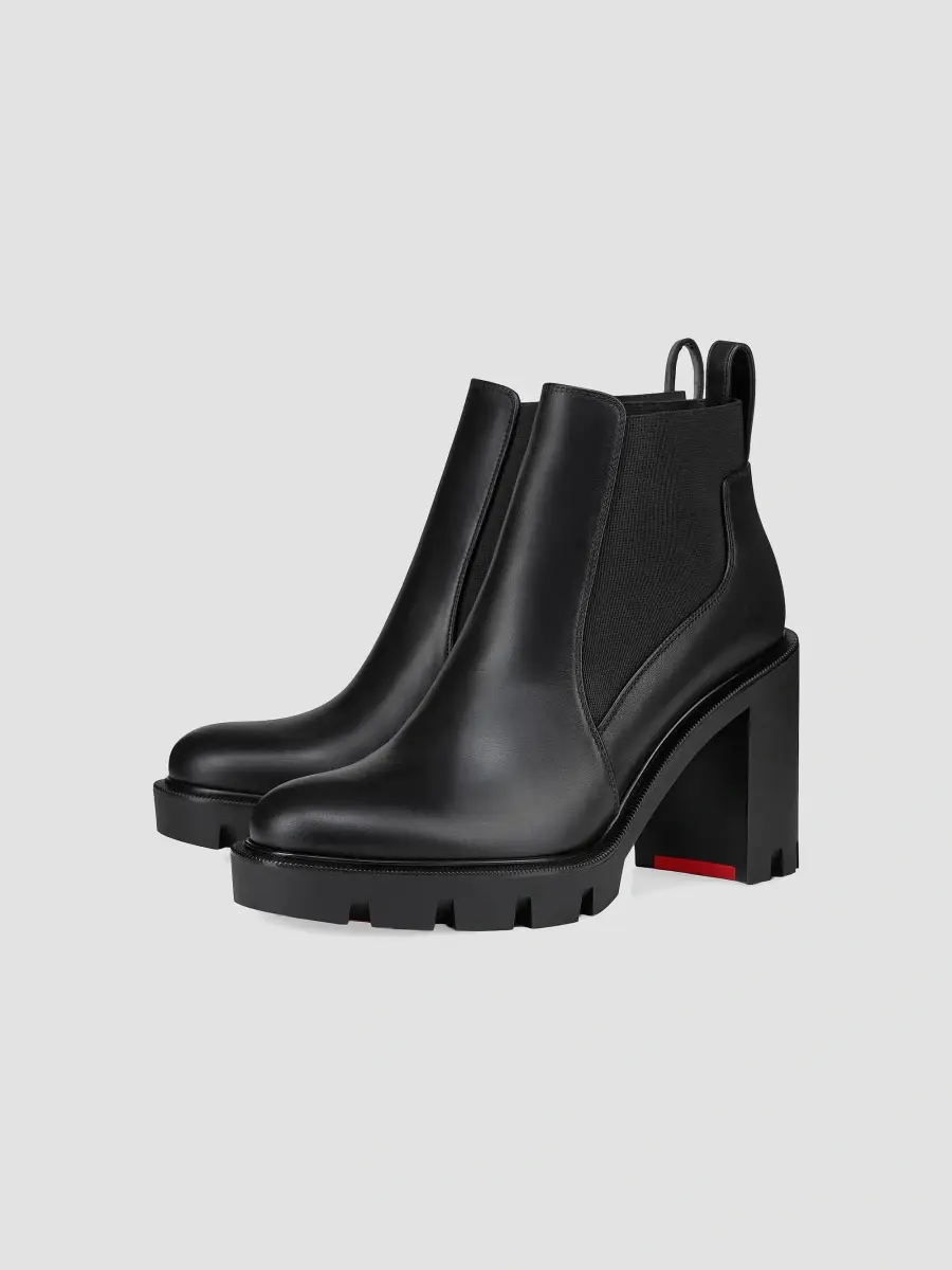 Christian Louboutin Women's Marchacroche Lug Booties | Thumbnail 3