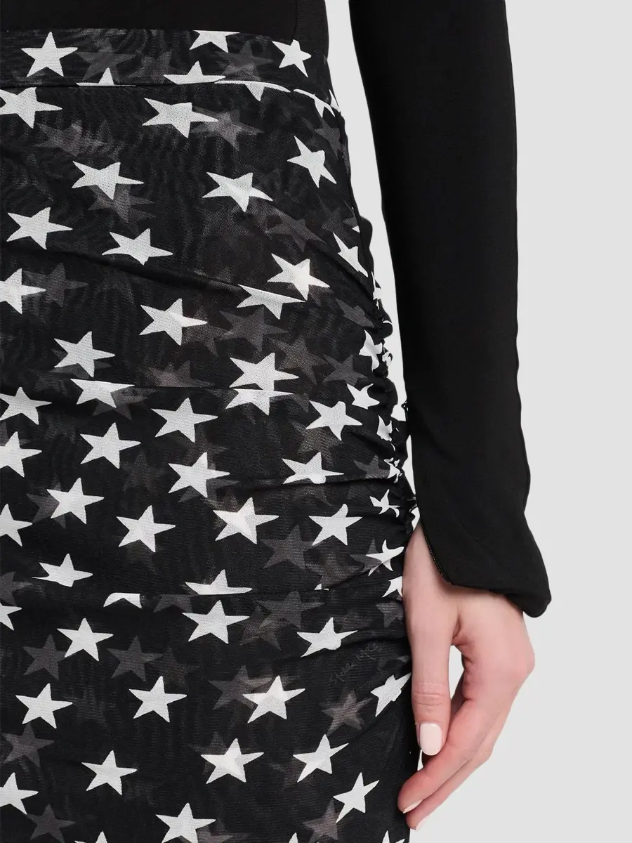 Stella McCartney Women's Star Printed Mesh Skirt | Thumbnail 5 Stella McCartney Women's Star Printed Mesh Skirt | Thumbnail 5