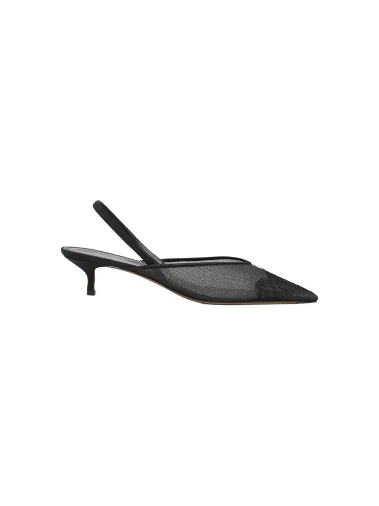 NEOUS Women's Irena 40MM Lace Slingback Pumps