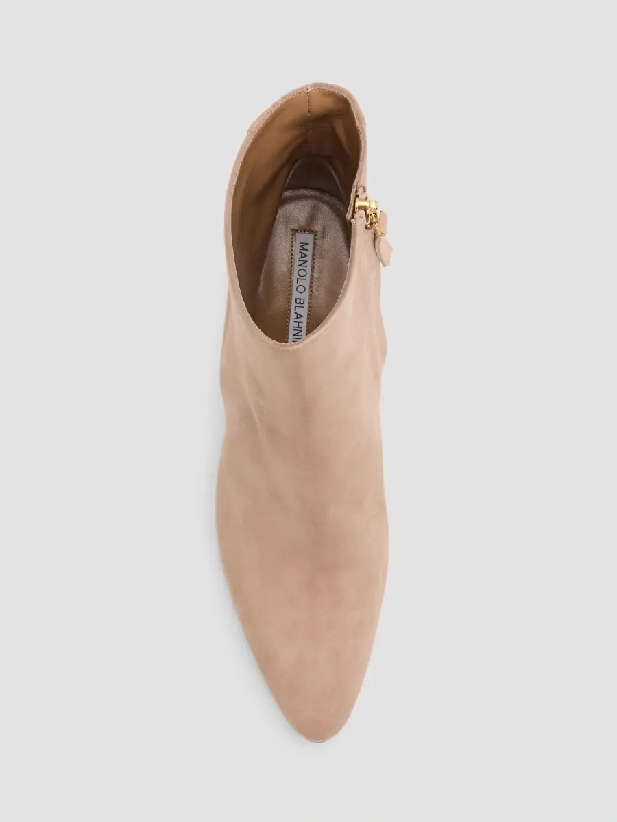 Manolo Blahnik Women's Rosie Samba 70MM Suede Boots | Thumbnail 6 Manolo Blahnik Women's Rosie Samba 70MM Suede Boots | Thumbnail 6