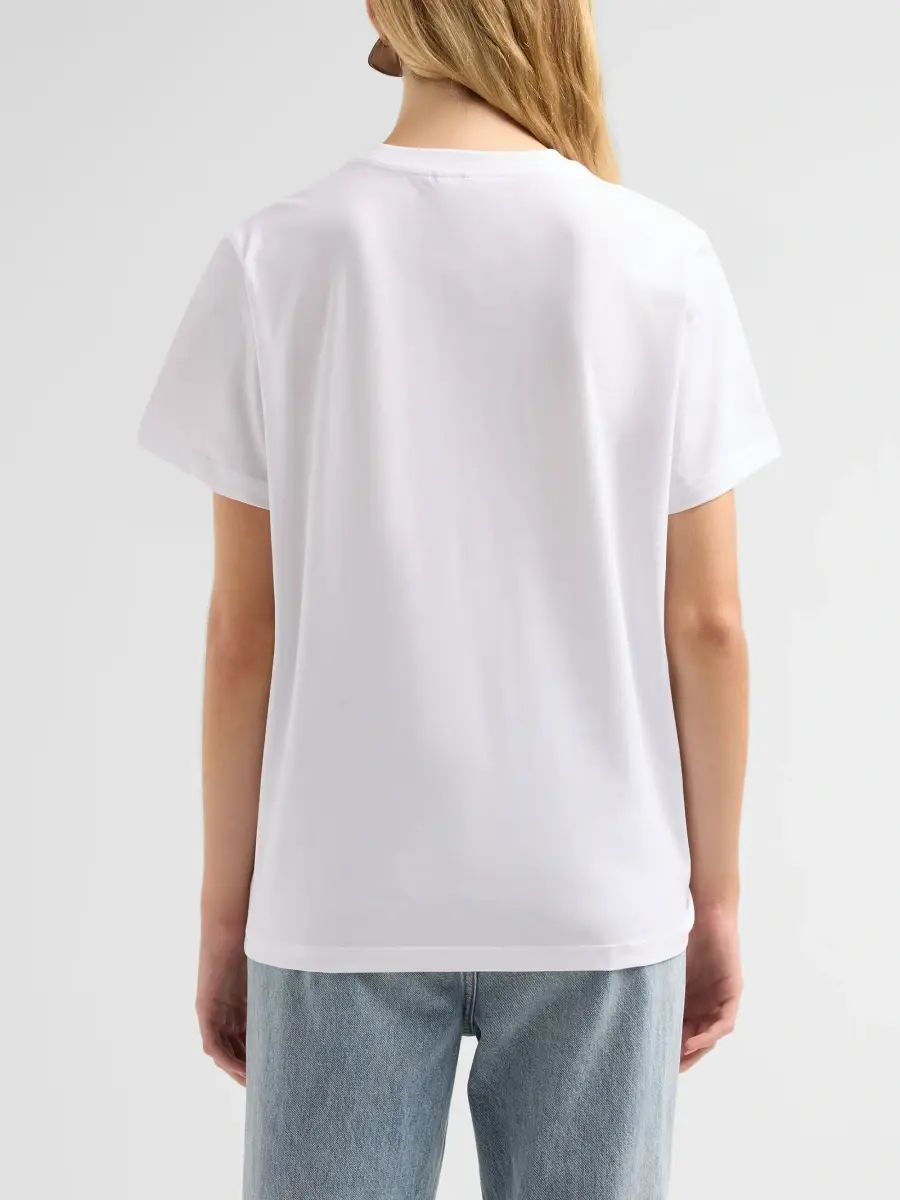 Ganni Women's Teddy Mushrooms Relaxed Crewneck T-Shirt | Thumbnail 3