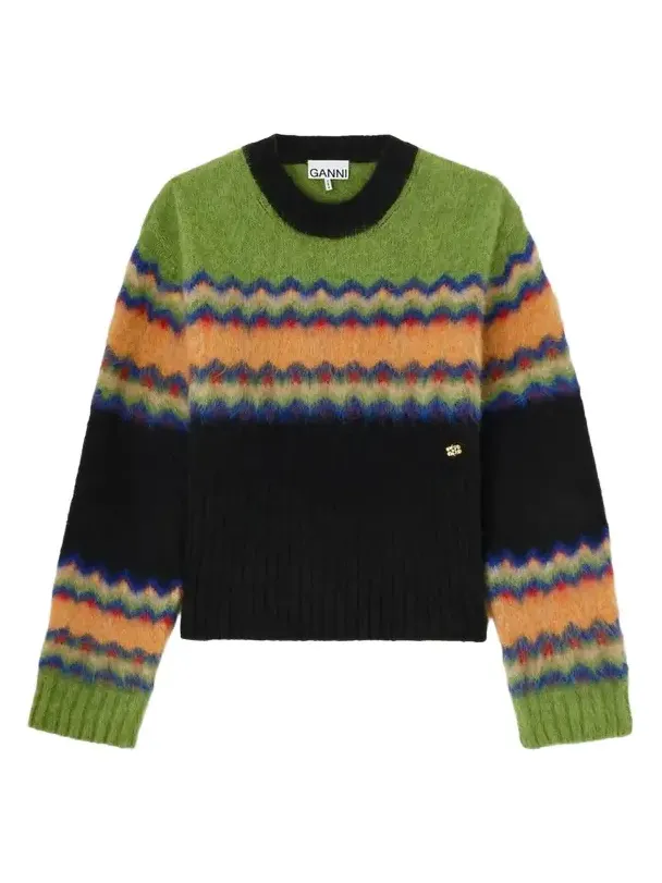 Women's Fair Isle-Inspired Alpaca-Blend Sweater Women's Fair Isle-Inspired Alpaca-Blend Sweater