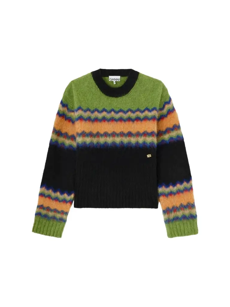 Women's Fair Isle-Inspired Alpaca-Blend Sweater Women's Fair Isle-Inspired Alpaca-Blend Sweater