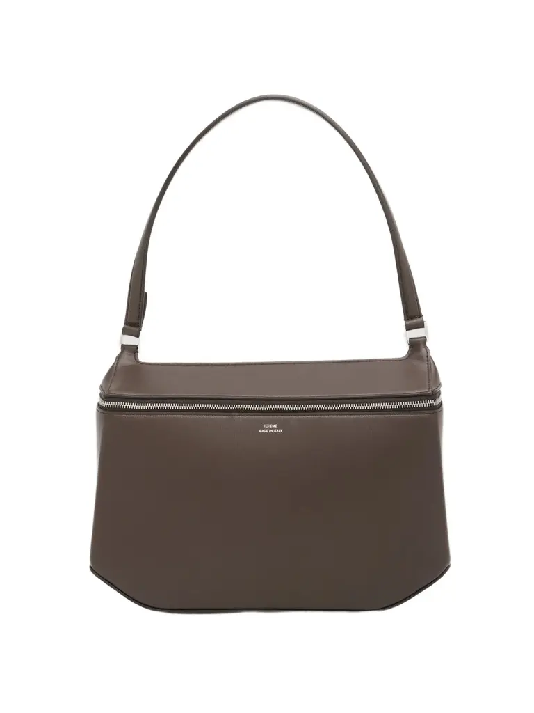 Women's Clip Leather Shoulder Bag
