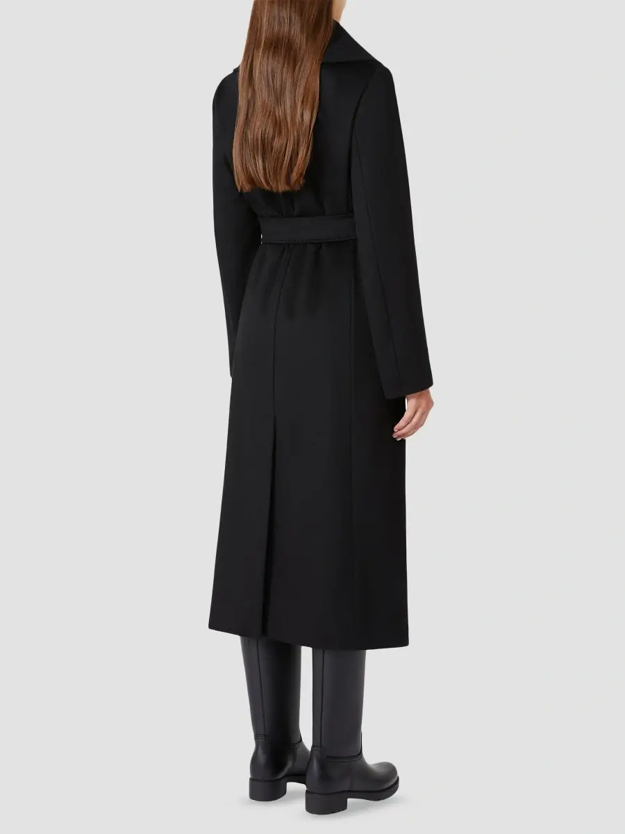 Max Mara Women's Pure Virgin Wool Broadcloth Coat | Thumbnail 4 Max Mara Women's Pure Virgin Wool Broadcloth Coat | Thumbnail 4