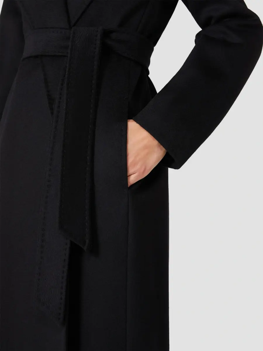 Max Mara Women's Pure Virgin Wool Broadcloth Coat | Thumbnail 5 Max Mara Women's Pure Virgin Wool Broadcloth Coat | Thumbnail 5