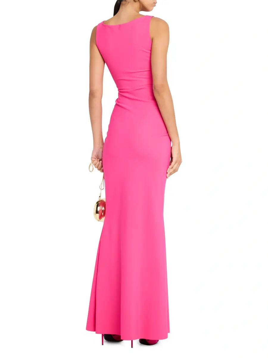 Chiara Boni La Petite Robe Women's Ogai Sequin-Embroidered Mermaid Gown | Thumbnail 4