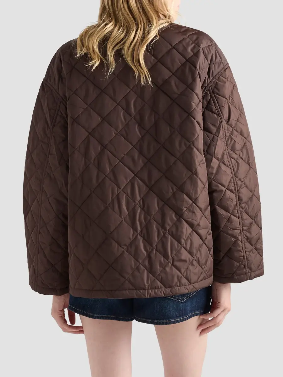 Prada Women's Lightweight, Quilted Nylon Jacket | Thumbnail 6 Prada Women's Lightweight, Quilted Nylon Jacket | Thumbnail 6