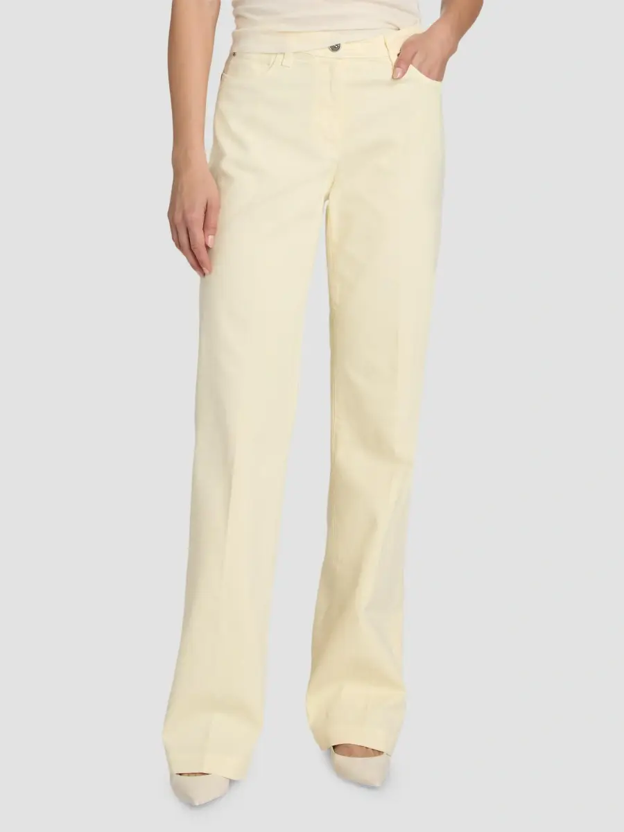 Etro Women's Stretch Cotton Bootcut Pants | Thumbnail 3 Etro Women's Stretch Cotton Bootcut Pants | Thumbnail 3