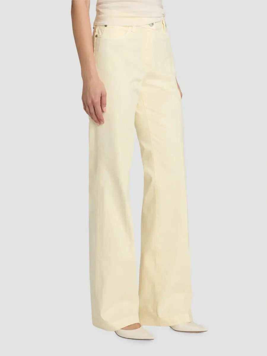 Etro Women's Stretch Cotton Bootcut Pants | Thumbnail 4 Etro Women's Stretch Cotton Bootcut Pants | Thumbnail 4