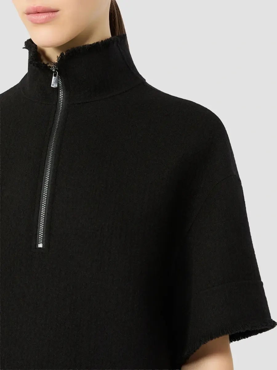 Max Mara Women's Wool Jersey Sweatshirt Dress | Thumbnail 6 Max Mara Women's Wool Jersey Sweatshirt Dress | Thumbnail 6