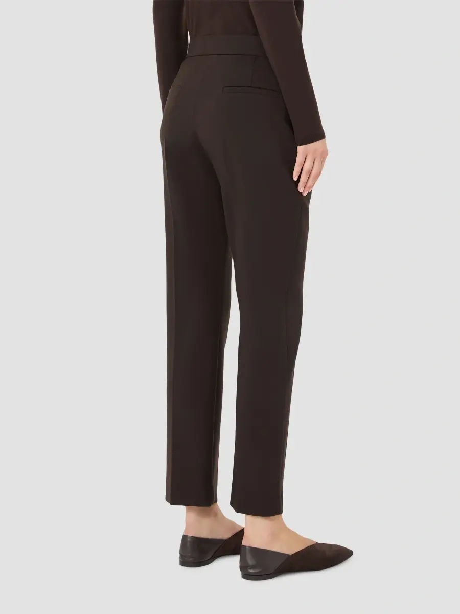 Max Mara Women's Slim Double Woollen Cloth Trousers | Thumbnail 4 Max Mara Women's Slim Double Woollen Cloth Trousers | Thumbnail 4