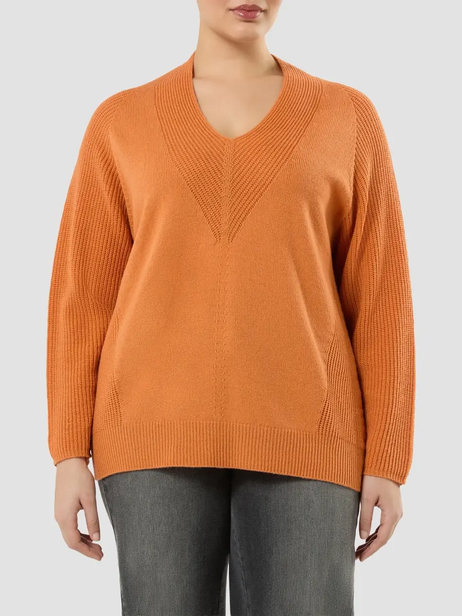 Marina Rinaldi Women's Blown Wool Blend Sweater | Thumbnail 3 Marina Rinaldi Women's Blown Wool Blend Sweater | Thumbnail 3