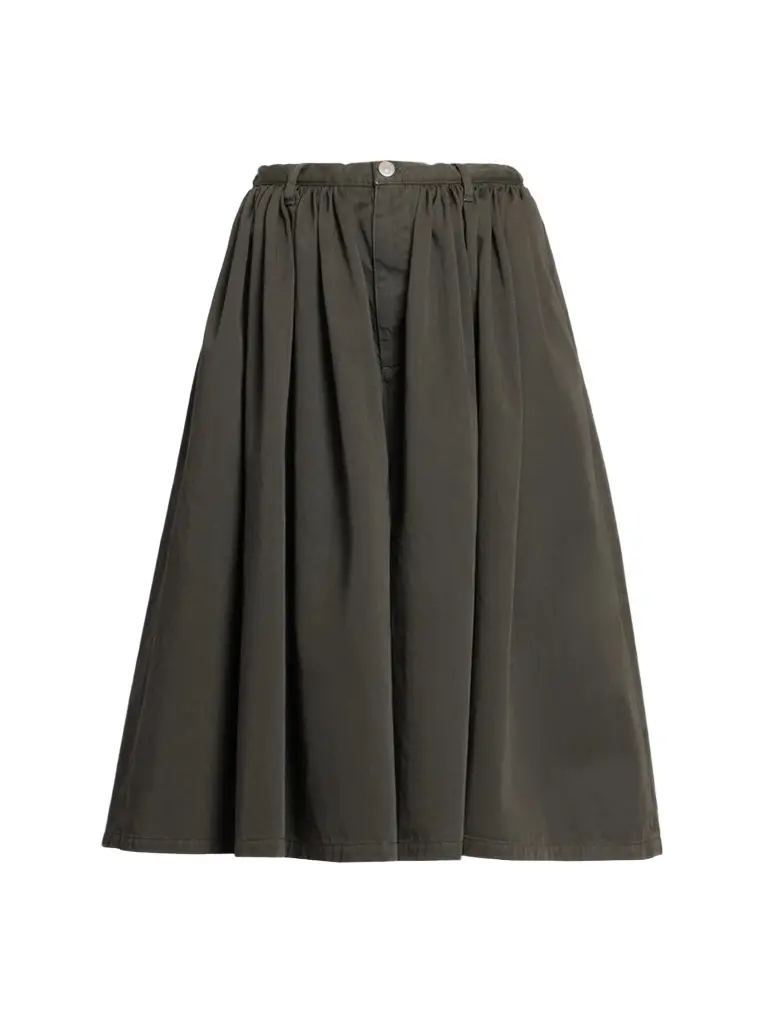 MM6 Maison Martin Margiela Women's Pleated Cotton Shorts