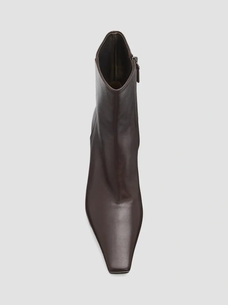 Brunello Cucinelli Women's Monili 55MM Leather Ankle Boots | Thumbnail 5 Brunello Cucinelli Women's Monili 55MM Leather Ankle Boots | Thumbnail 5