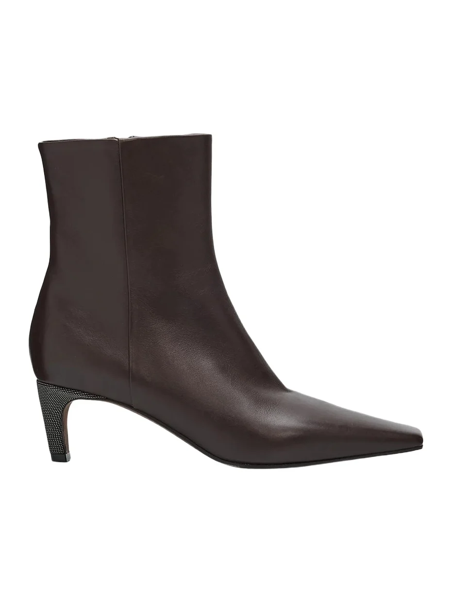 Women's Monili 55MM Leather Ankle Boots Women's Monili 55MM Leather Ankle Boots