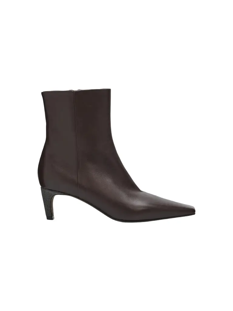 Women's Monili 55MM Leather Ankle Boots Women's Monili 55MM Leather Ankle Boots