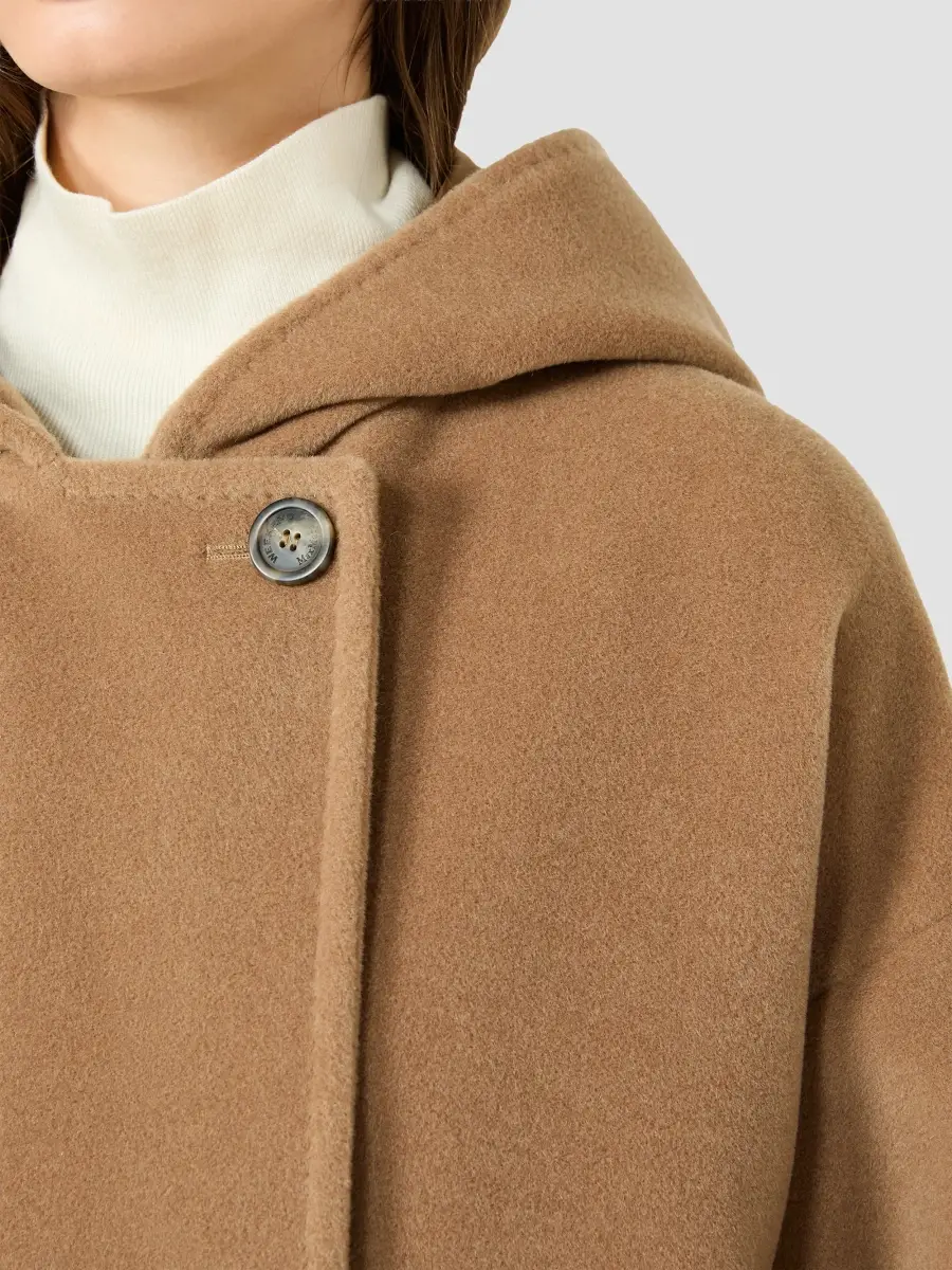 Weekend Max Mara Women's Wool and Alpaca Beaver Cloth Coat | Thumbnail 5 Weekend Max Mara Women's Wool and Alpaca Beaver Cloth Coat | Thumbnail 5