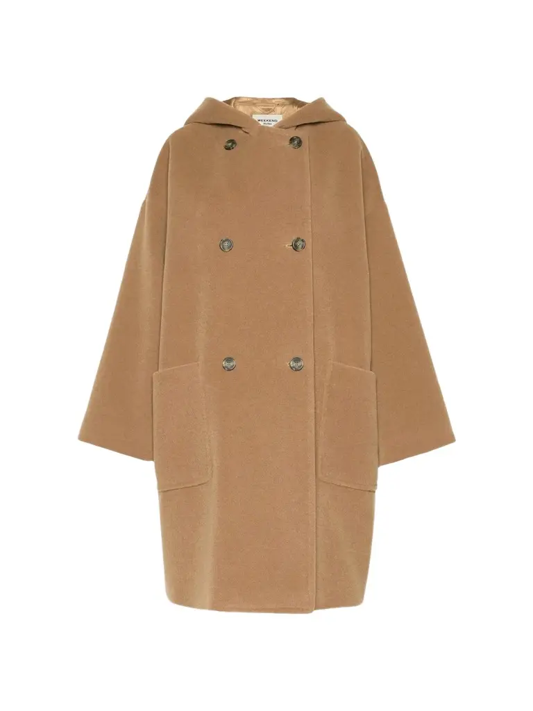 Weekend Max Mara Women's Wool and Alpaca Beaver Cloth Coat
